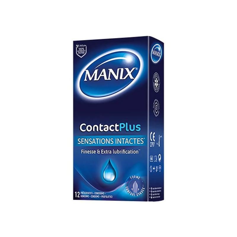 Manix Contact Plus Préservatifs Sensations Intactes