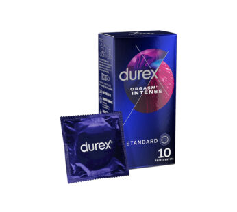 Durex Orgasm Intense Préservatifs Perlés & Nervurés