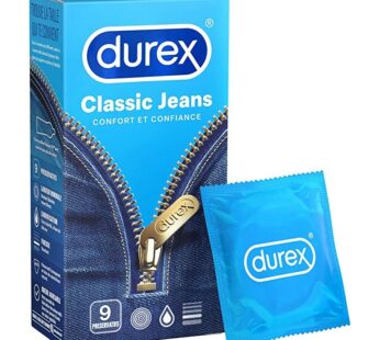 Durex Preservatif Classic Jeans – 9 Préservatifs